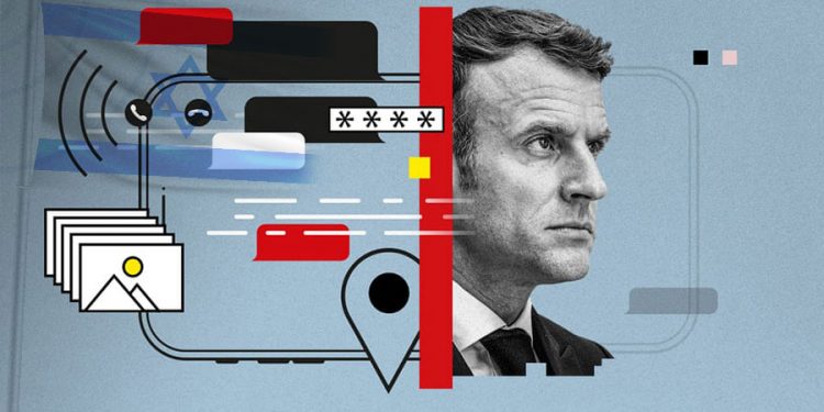 İsrail Fransa prezidentini izləyir!