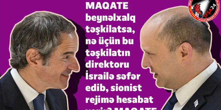 MAQATE İsrailin əmrini yerinə yetirir!