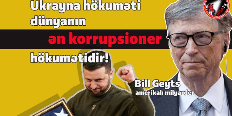 Ukrayna hökuməti dünyanın ən korrupsioner hökumətidir!