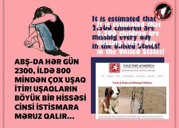 ABŞ-da uşaq oğurluğu ilə bağlı ŞOK statistika!