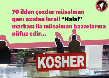 İsrail “Halal” yalanı ilə müsəlman bazarlarına nüfuz edir…