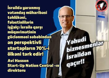 Yəhudi biznesmenlər İsraildən qaçır!!