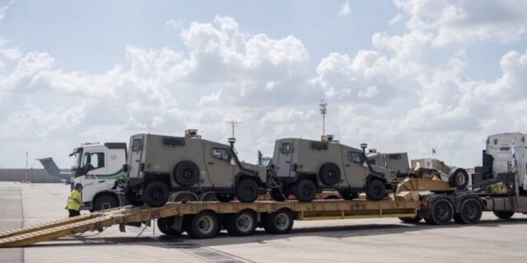 ABŞ-ın zirehli maşınları işğal olunmuş ərazilərə çatıb