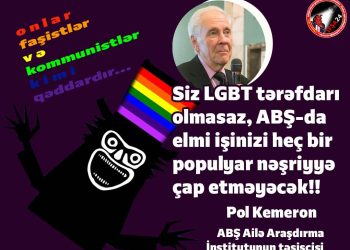 ABŞ-da irəli getmək üçün LGBT tərəfdarı olmalısan!