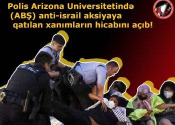 ABŞ polisi müsəlman xanımların hicabını açıb!